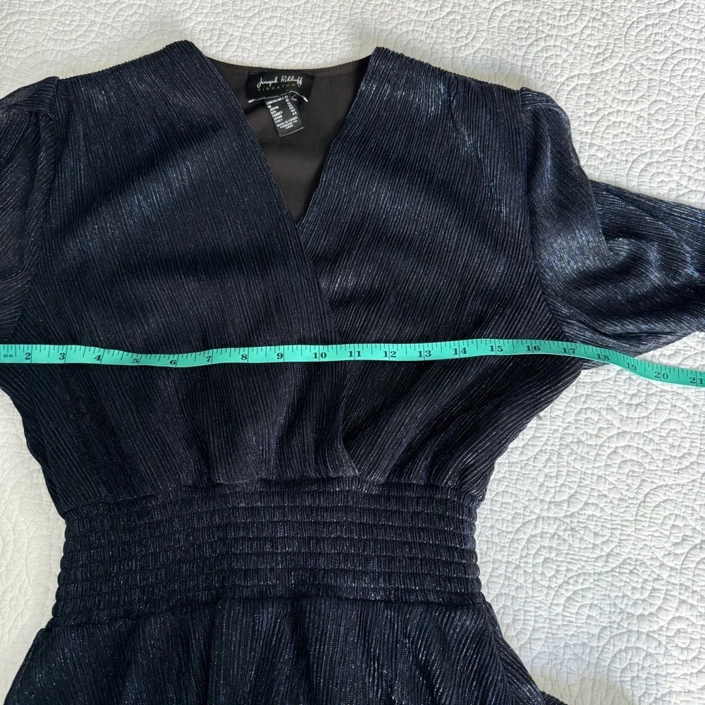 Joseph Ribkoff V-neck Wrap Midi Dress Style 233767 Preppy size 10 - Picture 14 of 15